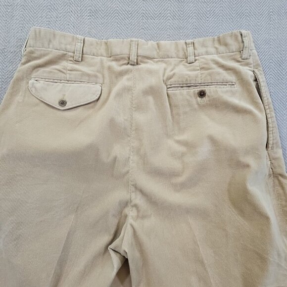 VTG 90s Polo Golf Ralph Lauren Mens 36x30 Corduroy Fairway Pants Pleated Cords - Picture 9 of 16